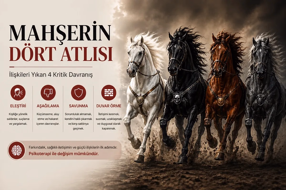 Mahşerin Dört Atlısı Nedir? İlişkileri Yıkan 4 Kritik