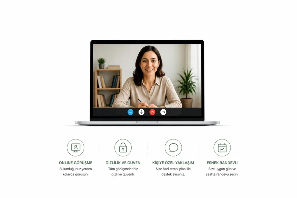 Online Psikolog ve Online Terapi süreci